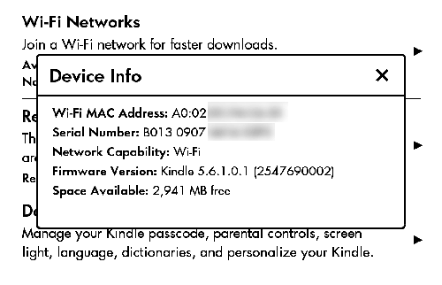 remove kindle drm without serial number